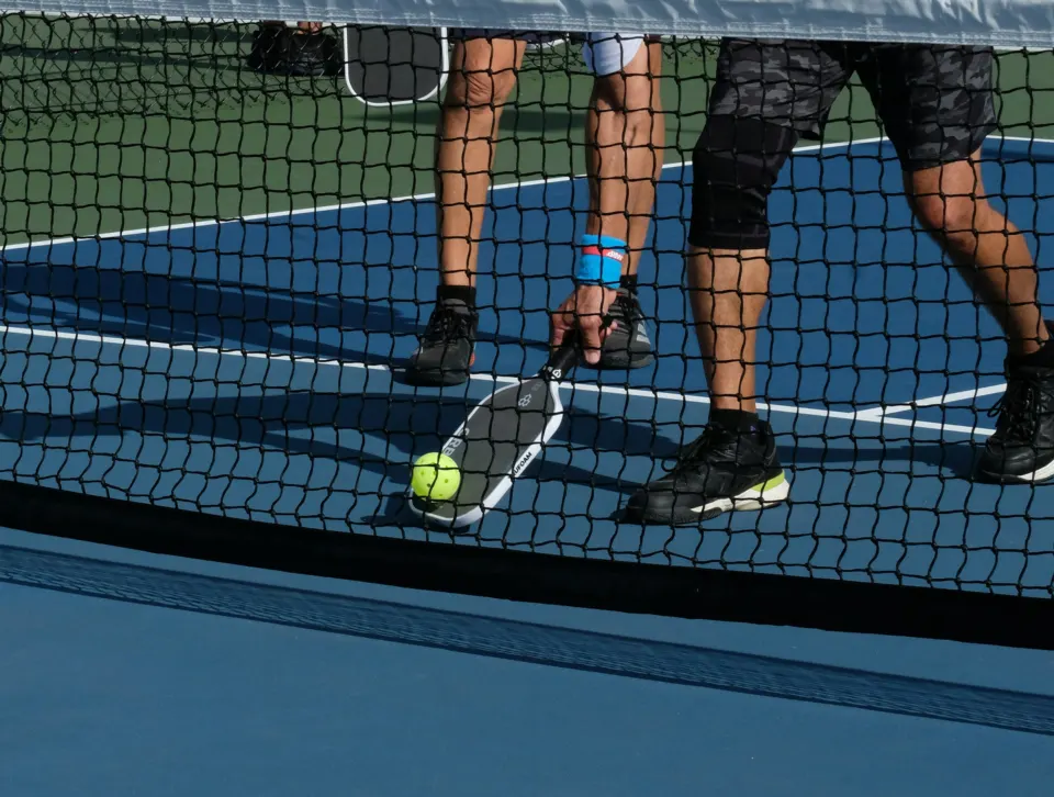 Doubles partners at the kitchen line